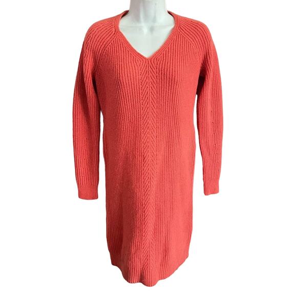 Ann Taylor Sweater V Neck Dress Women’s Small NEW - Picture 1 of 9